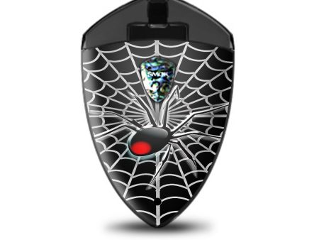 Black Widow Spider Web Smok Rolo Badge Skin Sale