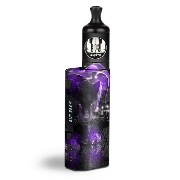 Black Panther Purple Smoke Aspire Zelos  Skin Online