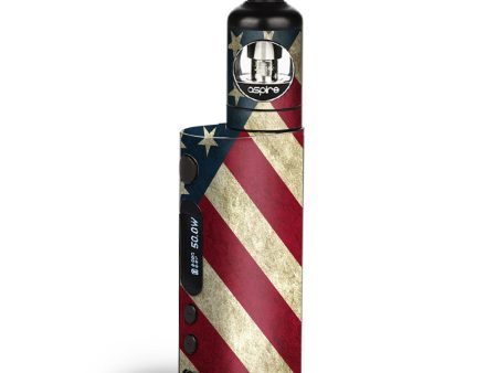 America Flag Pattern Aspire Zelos  Skin on Sale