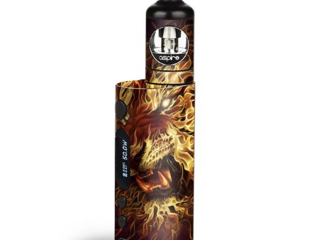 Tiger On Fire Aspire Zelos  Skin Online Sale