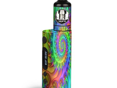 Trippy Color Swirl Aspire Zelos  Skin Fashion