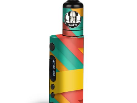 Turquoise Blue Yellow Aspire Zelos  Skin Supply