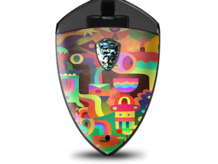 Colorful Cartoon Design Smok Rolo Badge Skin Supply