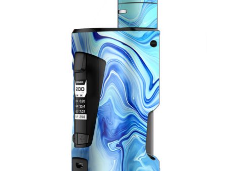 Blue Marble Rocks Glass G Box Squonk Geek Vape Skin Sale